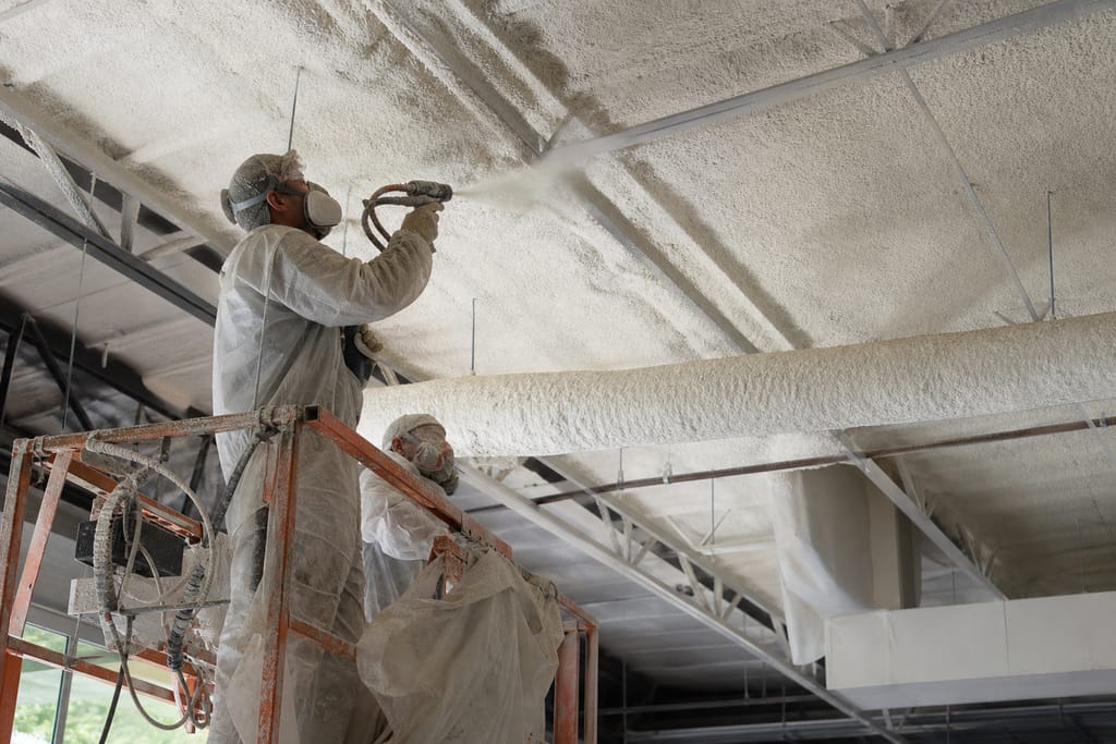 Fire-Rated Spray Coating photo