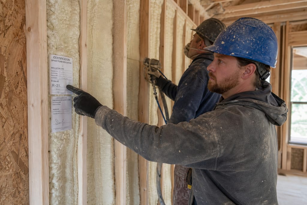 Insulation Certification Labels photo